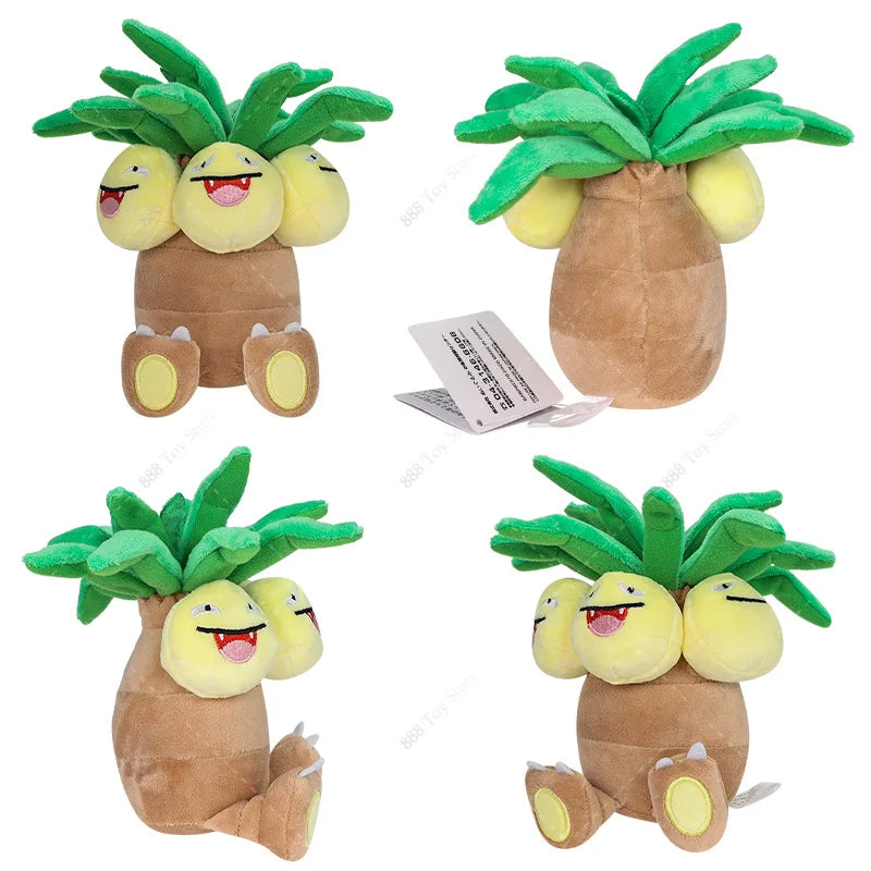 New Arrival Pokemon Exeggutor Plush Toys Anime Cute Exeggutor Soft Stuffed Collection Animal Peluche Dolls for Kids Xmas Gifts