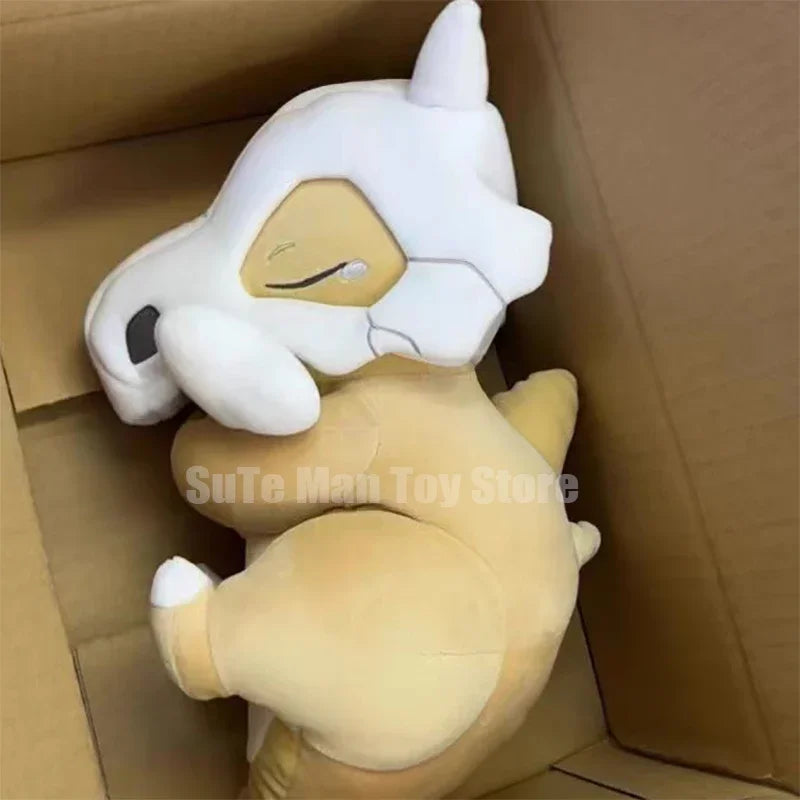 Anime Pokemon Sleep Series Plush Toy Chikorita Slowpoke Cubone Figures Stuffed Animals Pocket Monster Game Pillow Doll For Gift