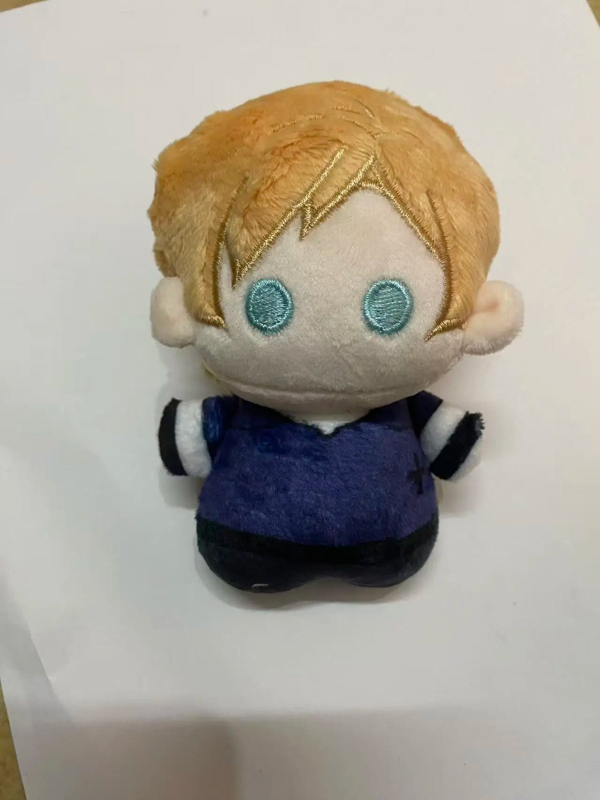 10cm Resident Leon·Scott·Kennedy Soft Plushies Decompression Bending Doll    Gifts Cute Ashley Stuffed Toy Pendant Doll Collect