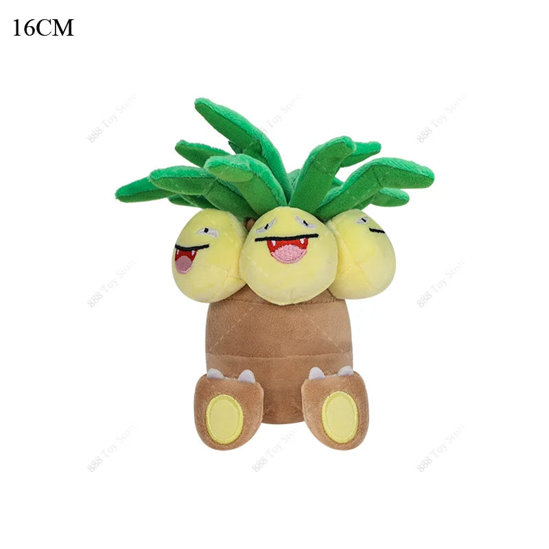 New Arrival Pokemon Exeggutor Plush Toys Anime Cute Exeggutor Soft Stuffed Collection Animal Peluche Dolls for Kids Xmas Gifts