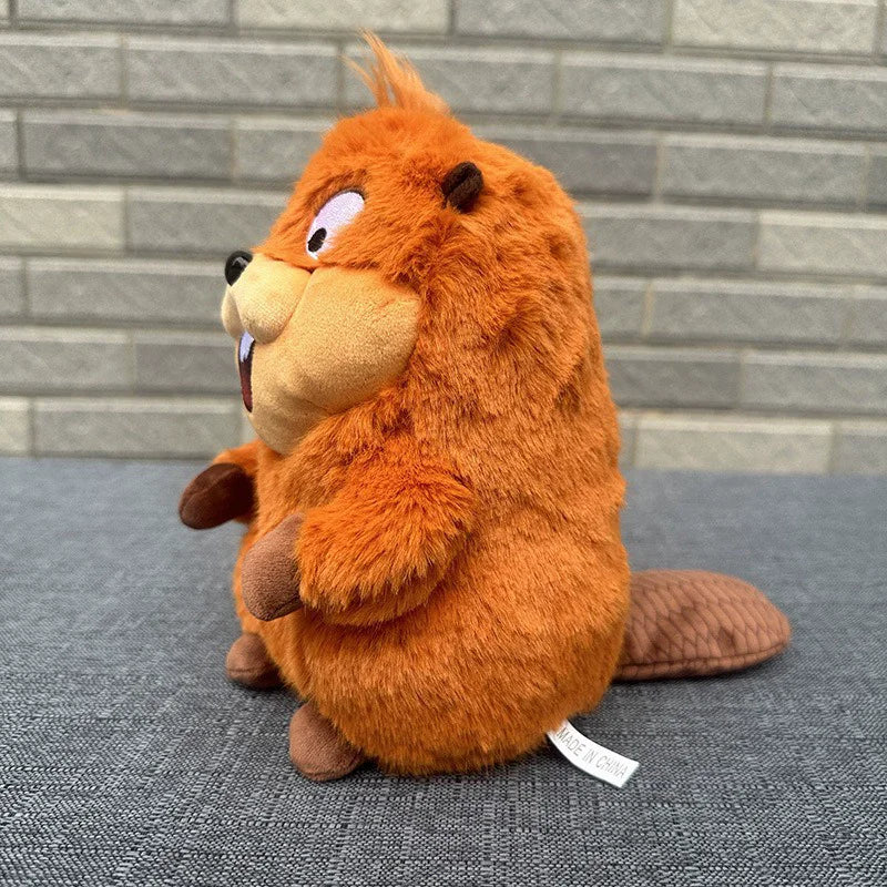 2026D Anime Hoppers Plush Cute King Georges Tom Lizard Plush Soft Stuffed Animal Beaver Plushie Doll Toy Birthday Gift  Kid