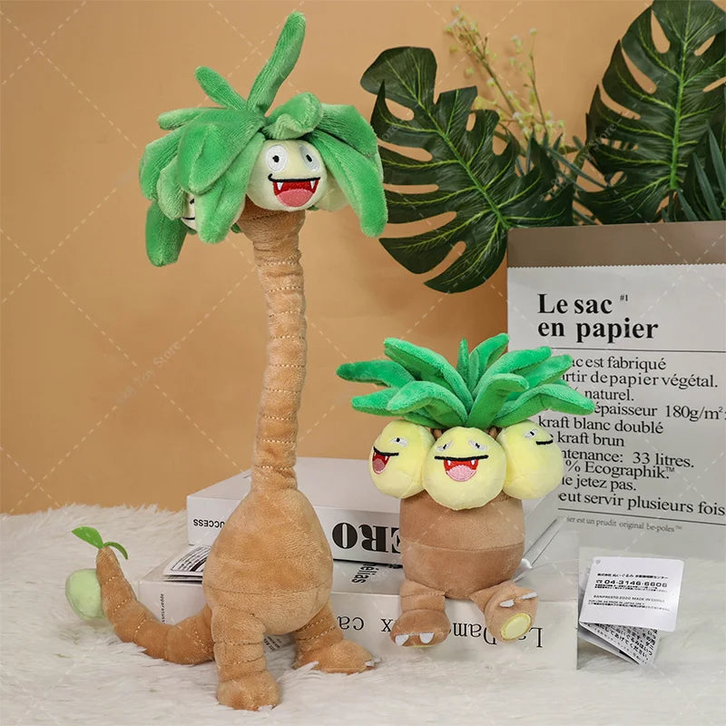 New Arrival Pokemon Exeggutor Plush Toys Anime Cute Exeggutor Soft Stuffed Collection Animal Peluche Dolls for Kids Xmas Gifts