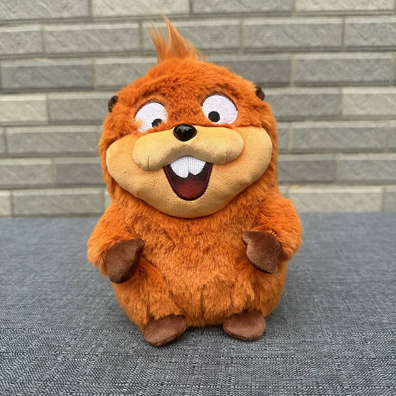 2026D Anime Hoppers Plush Cute King Georges Tom Lizard Plush Soft Stuffed Animal Beaver Plushie Doll Toy Birthday Gift  Kid