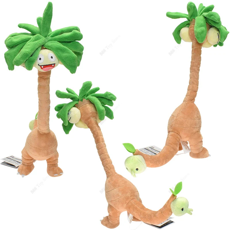New Arrival Pokemon Exeggutor Plush Toys Anime Cute Exeggutor Soft Stuffed Collection Animal Peluche Dolls for Kids Xmas Gifts
